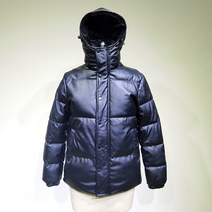 Pu Puffer Padded Jacket